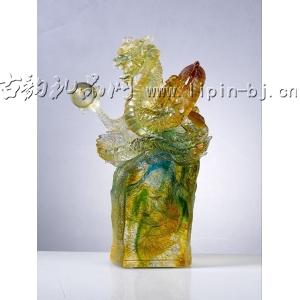 龍游四海 古法琉璃工藝品的藝術(shù)魅力